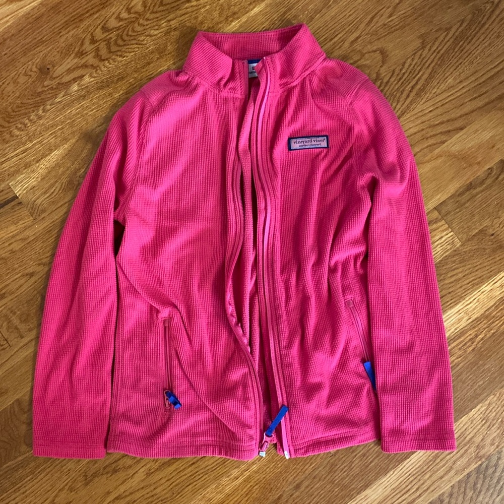 Vineyard Vines size 10/12 full zip light sweatshirt